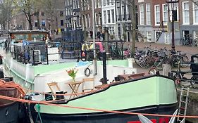 Skinny Bridge Houseboat Amstel View Amsterdam